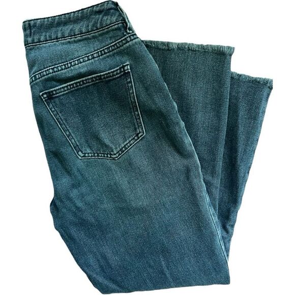 Womens Pacsun Blueberry Wash Raw Hem Festival Ankle Fit Jeans - Sz 24 - Picture 4 of 4